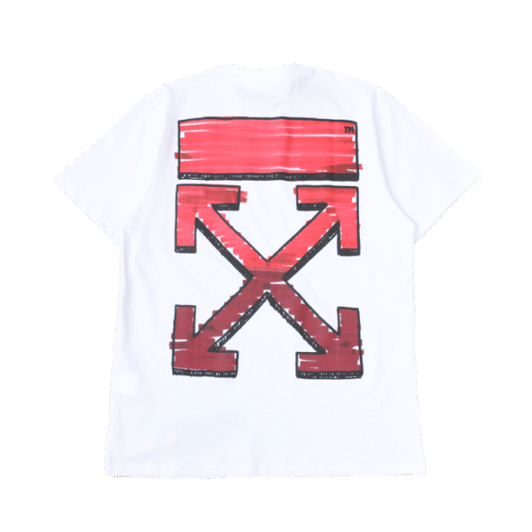 T-SHIRT OFF – BLACK/WHITE 3 - Image 3