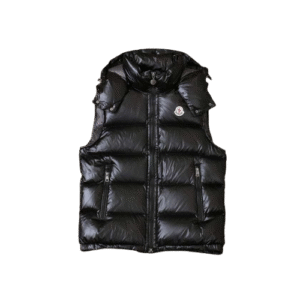 MONCLR GILET – BLACK 4