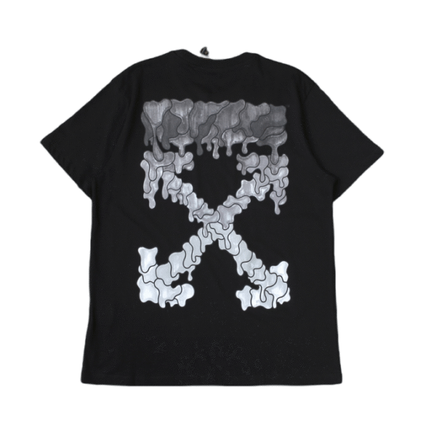 T-SHIRT OFF – BLACK/WHITE 1