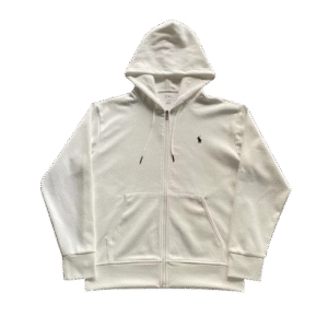 POLO HOODIE – WHITE